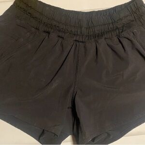 Lululemon Black Running Shorts Large EUC